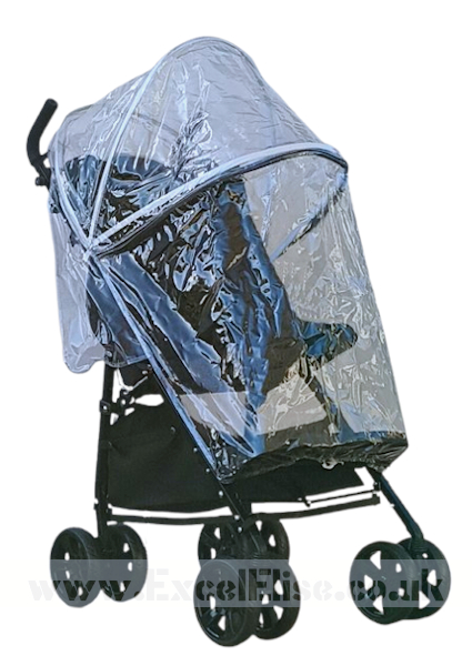 Excel Elise Stealth BLACK (inc. footplate) + Storm Cover